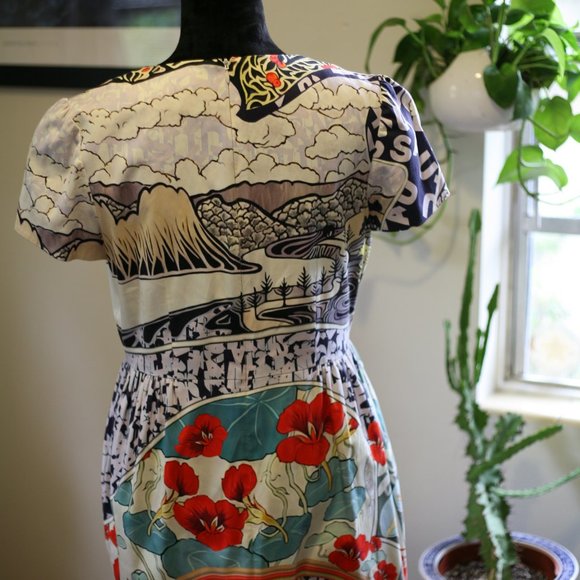 Mary Katrantzou silk mini dress - Picture 4 of 6